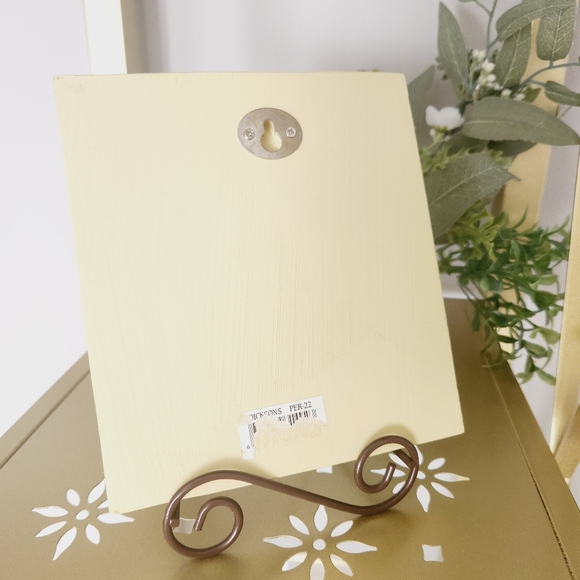 Plaque - Bible verse art Isaiah 40:31 textured sign with metal stand home decor - Picture 3 of 9